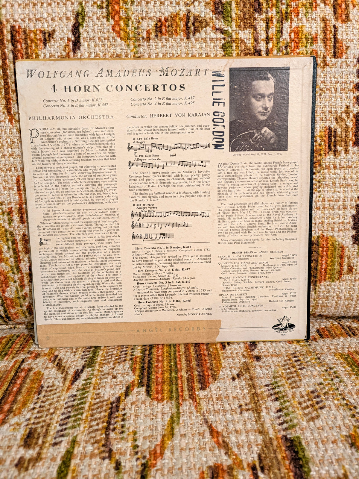 Mozart Horn Concertos - Dennis Brain and The Philharmonic