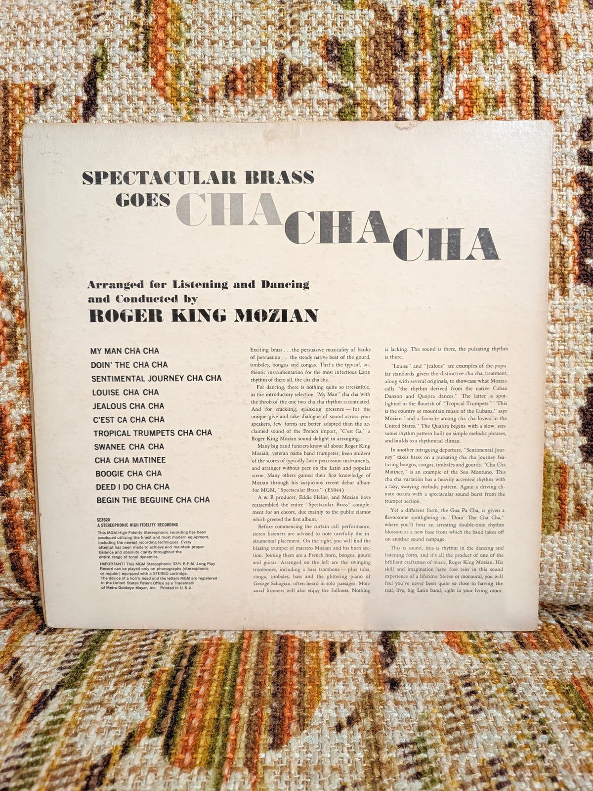 Spectacular Brass Goes Cha Cha Cha - Roger King Mozian