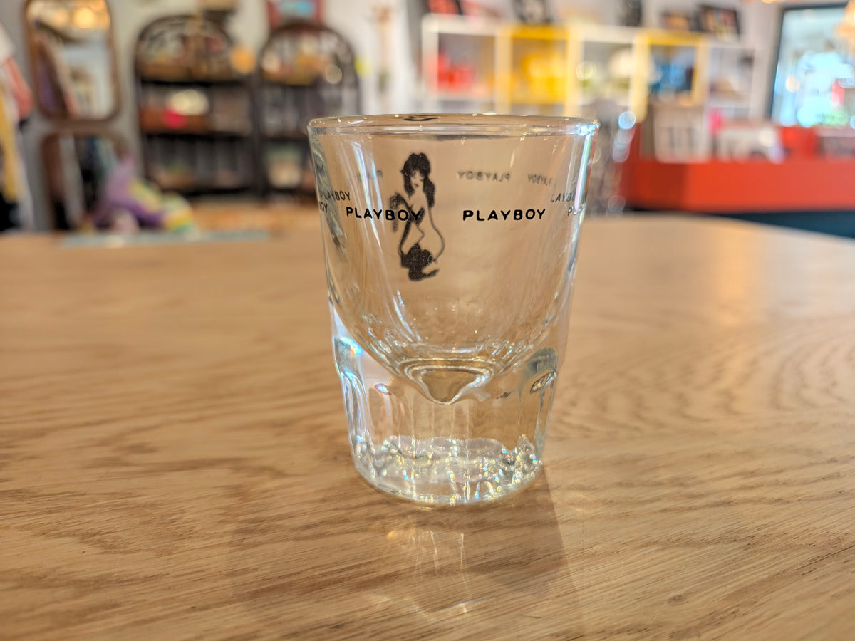 1960s Playboy Shot Glass