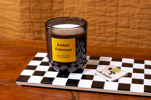 Amber Oakmoss Candle, 10 oz