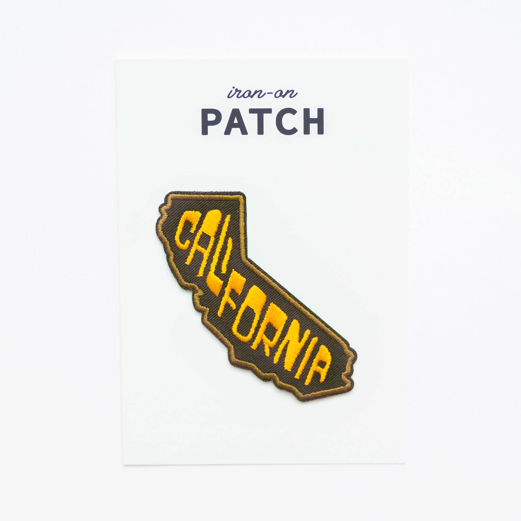 California State Embroidered Iron on Patch