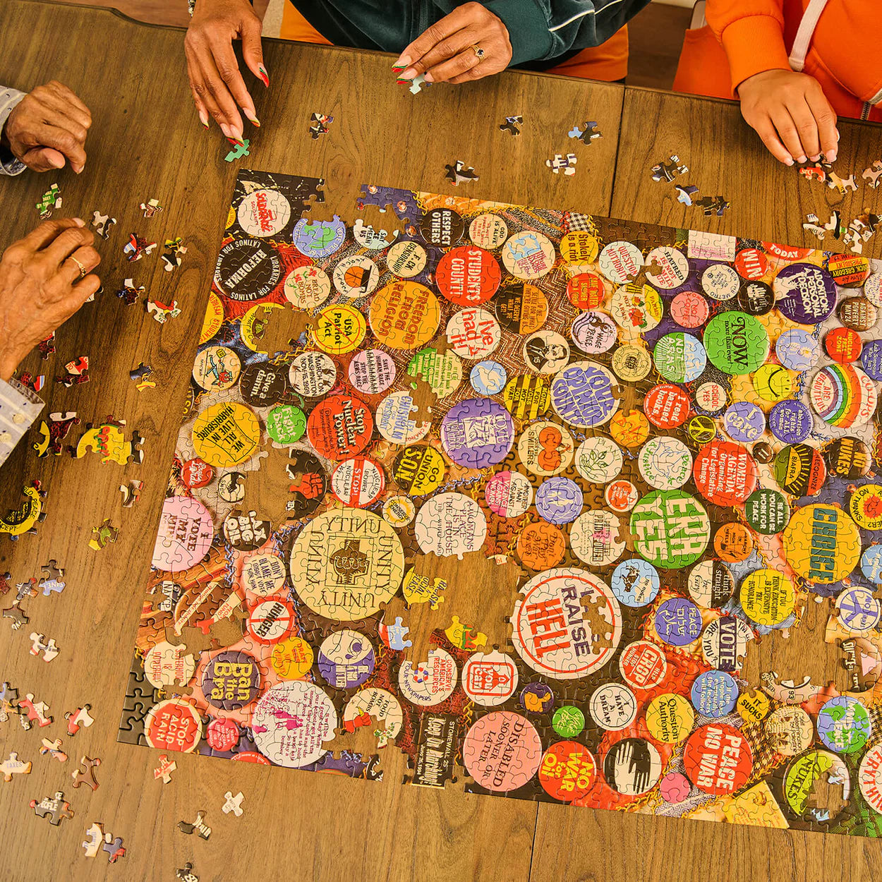 Pieceful Protest Puzzle by Le Puzz