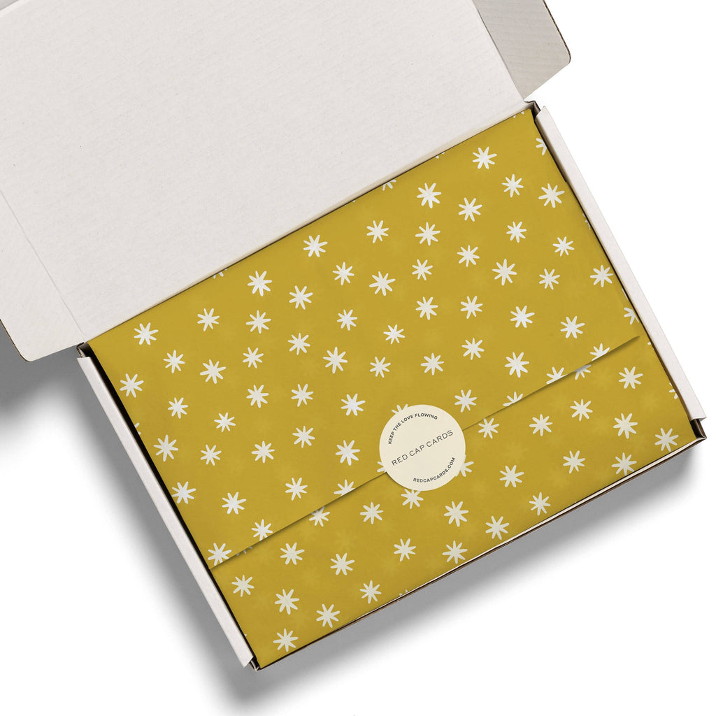 Asterisk tissue paper