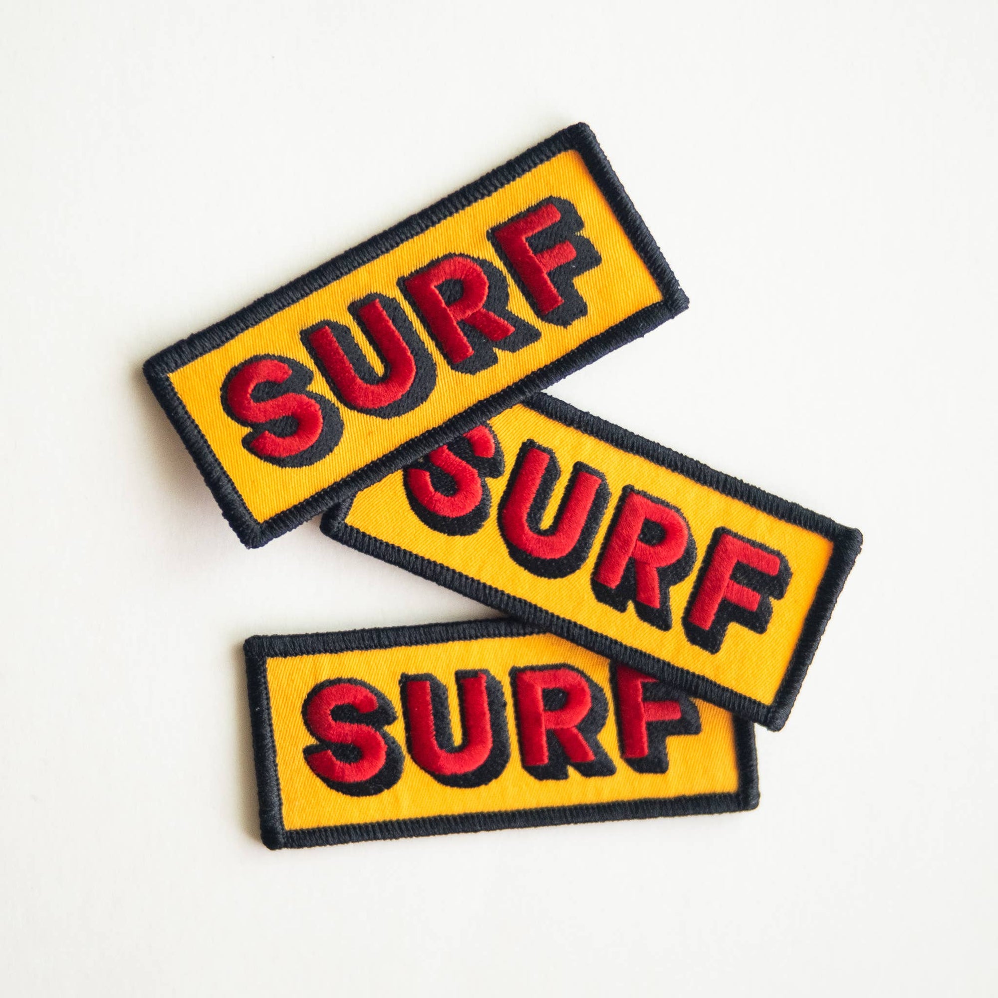 SURF Embroidered Iron on Patch