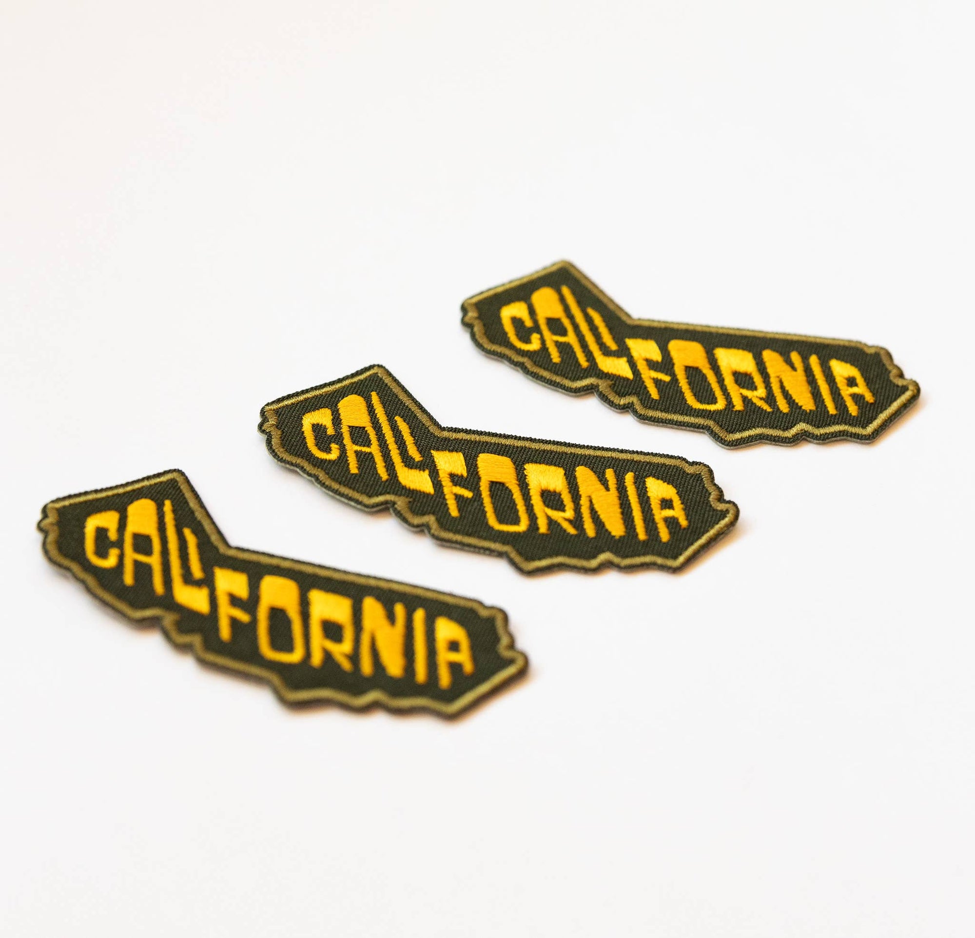 California State Embroidered Iron on Patch