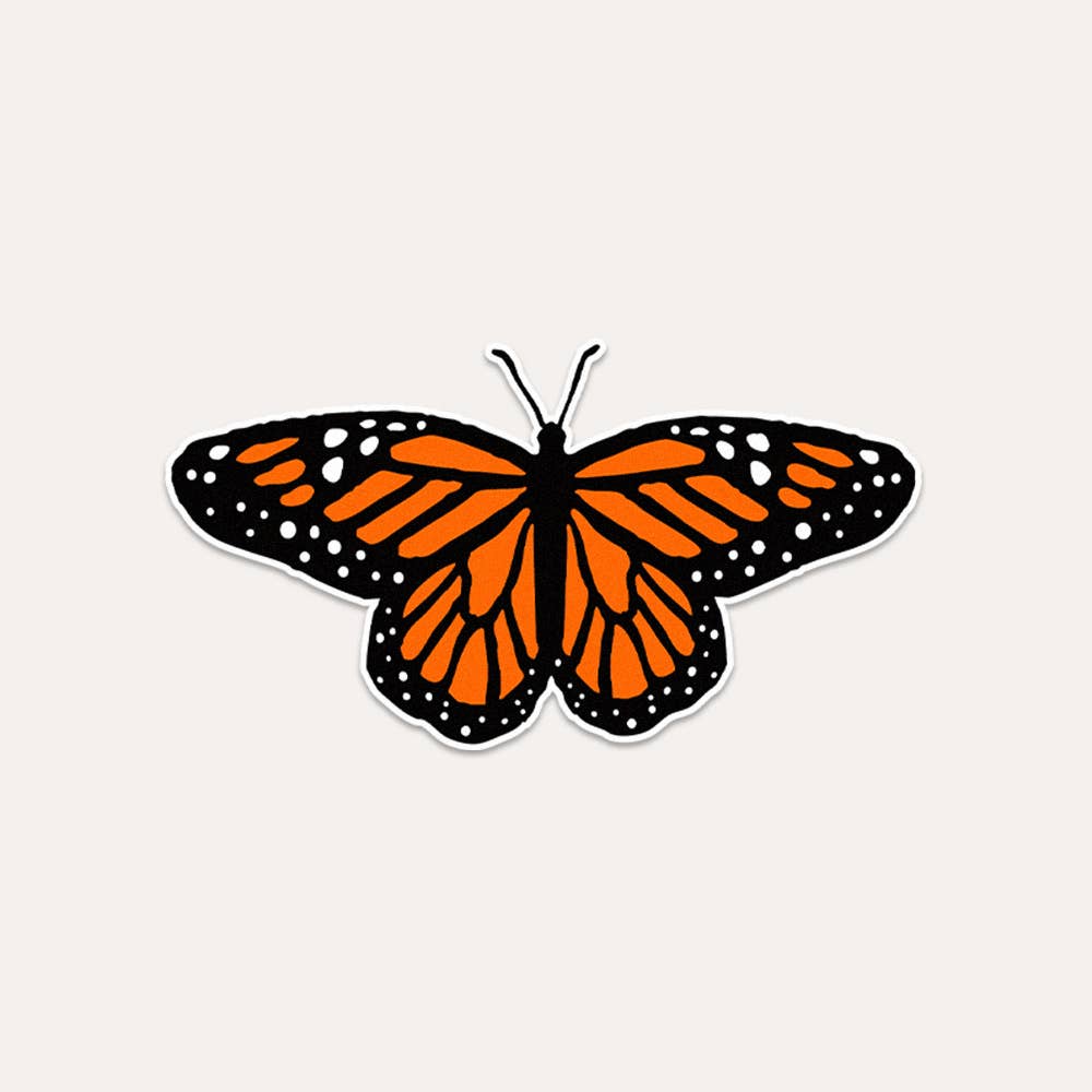 Monarch Butterfly - Vinyl Sticker