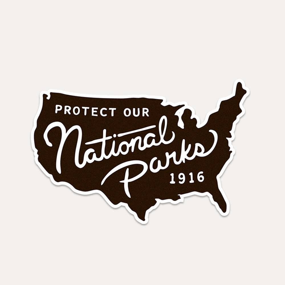 Protect Our National Parks - Vinyl Sticker