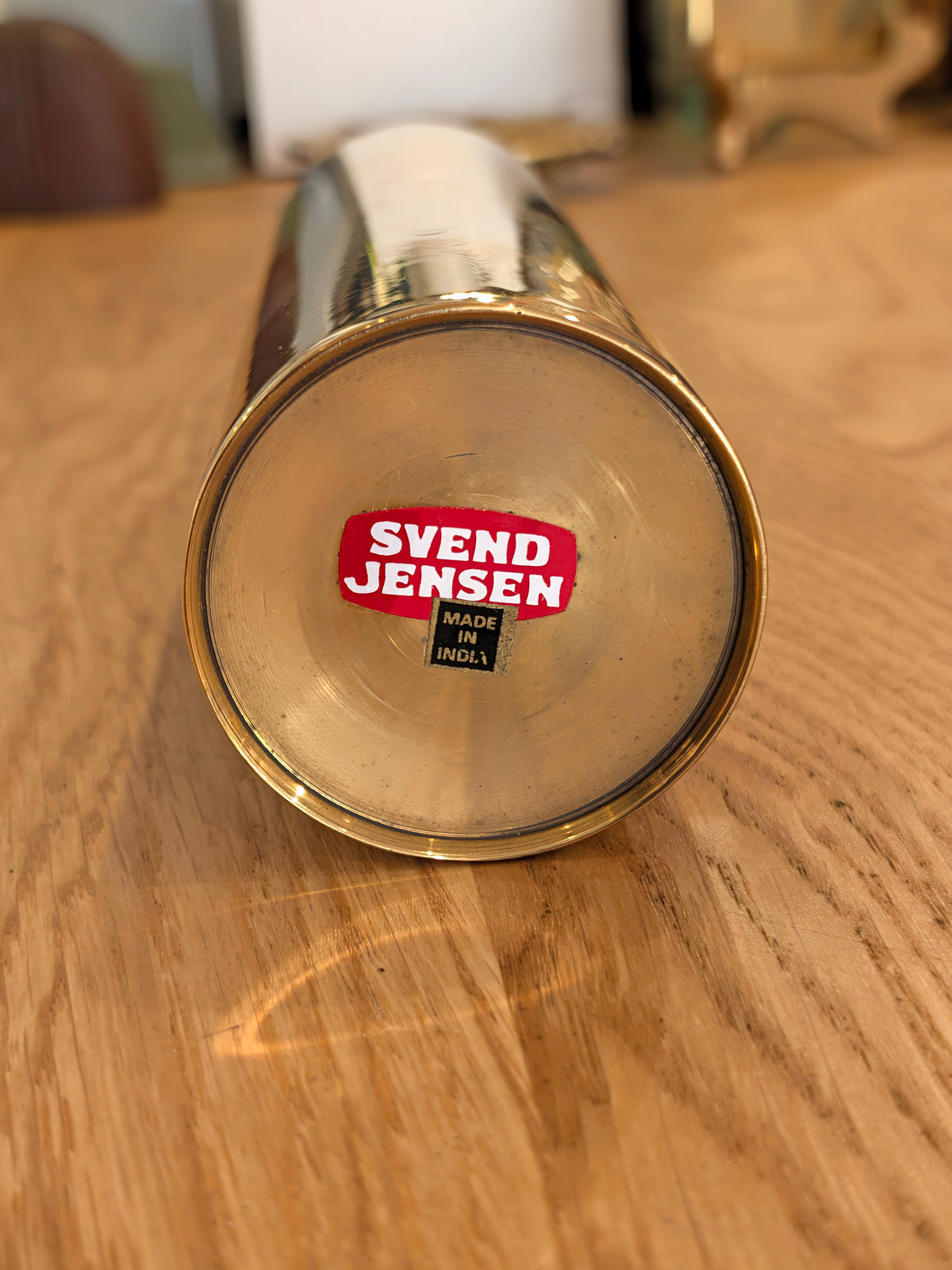Svend Jensen Brass Oil Candle