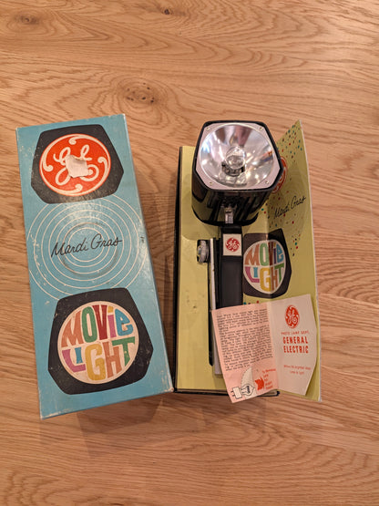 GE Mardi Gras Movie Light