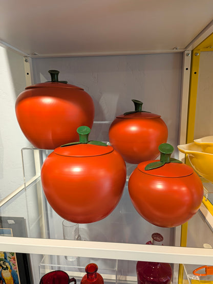 Aluminum Apple Canister Set