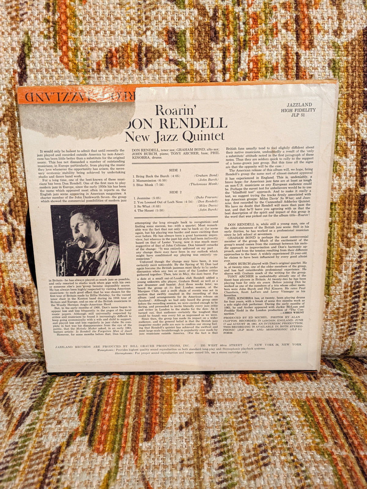 Roarin' - The New Don Rendell Quartet