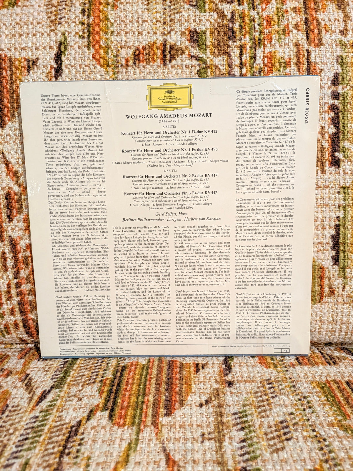 Mozart Four Horn Concertos - Berlin Philharmonic