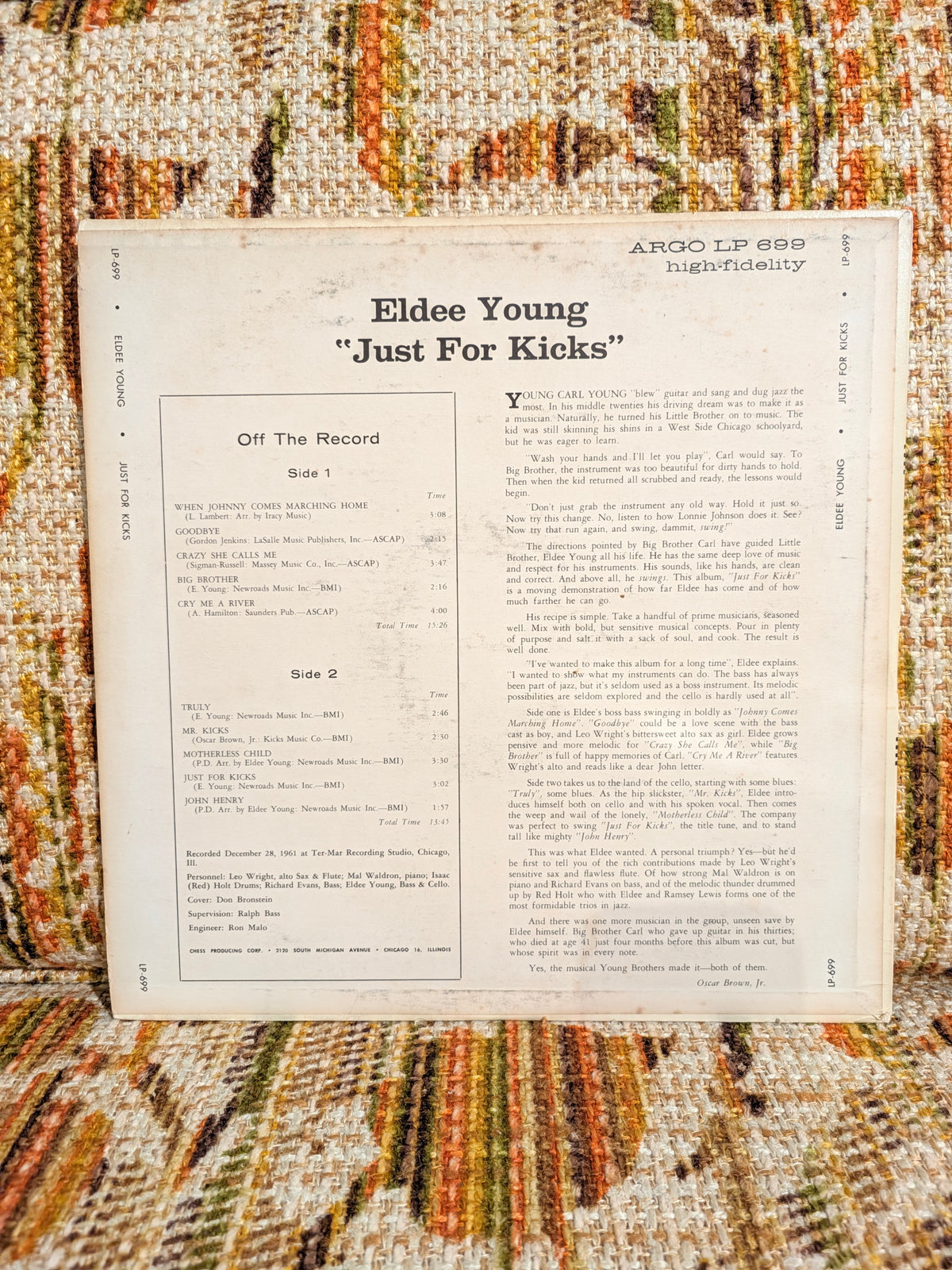 Just for Kicks - Eldee Young & Co.