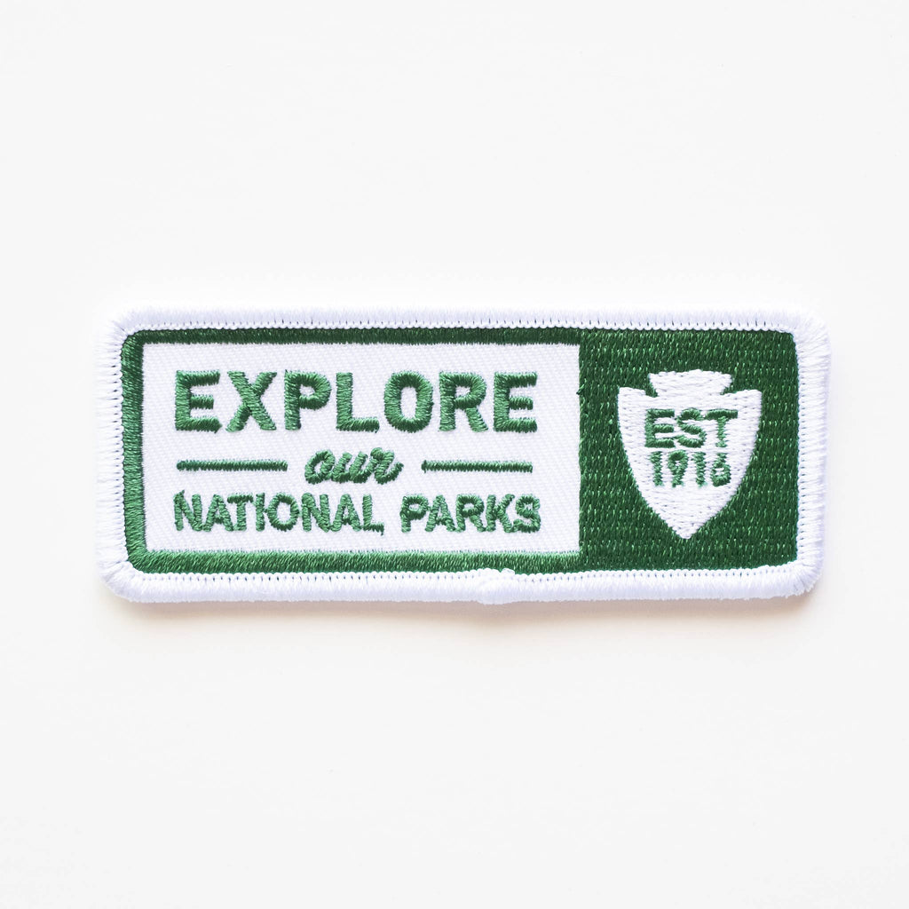 Explore Our National Parks Iron on Patch