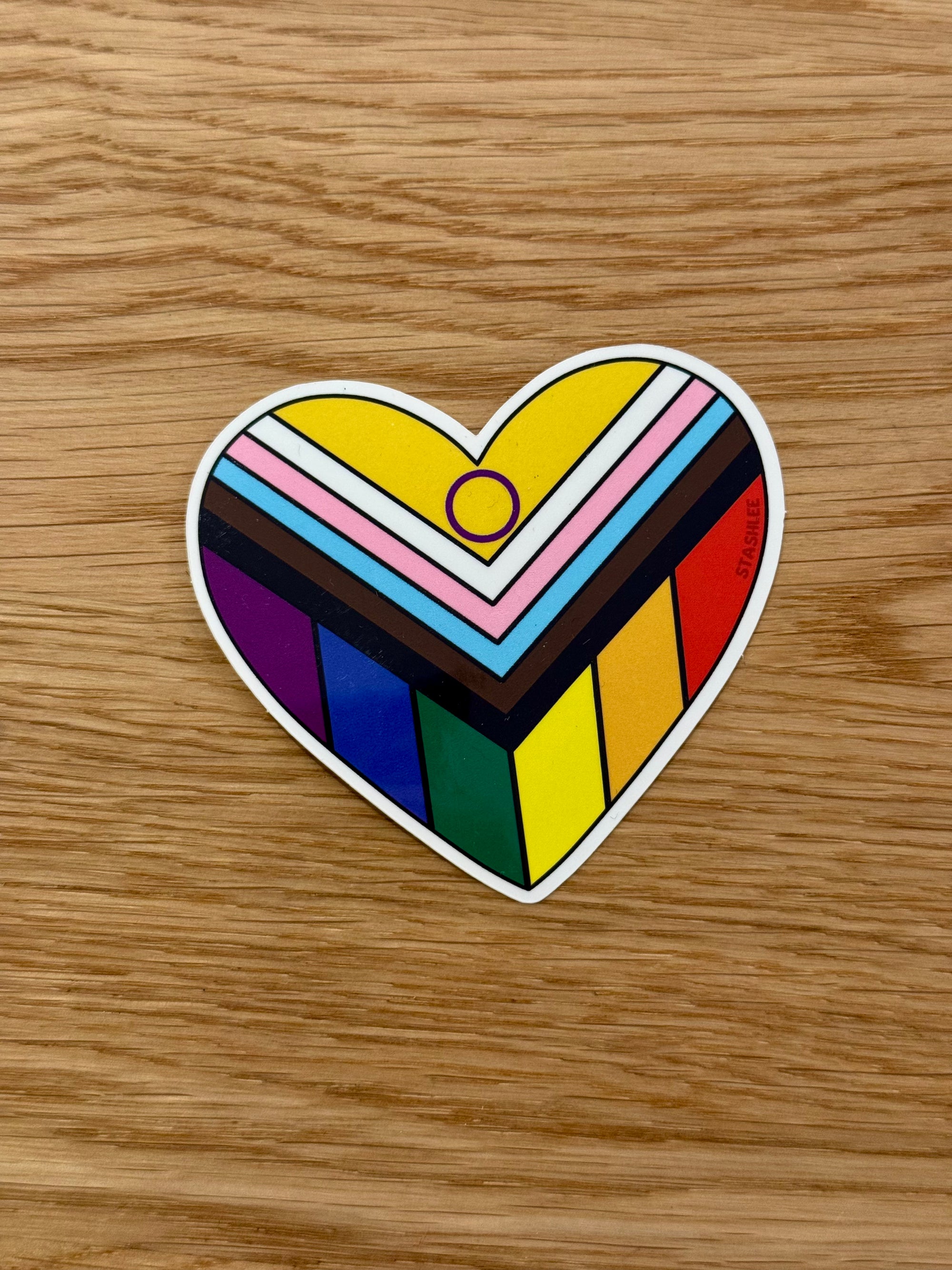 Pride Heart Sticker