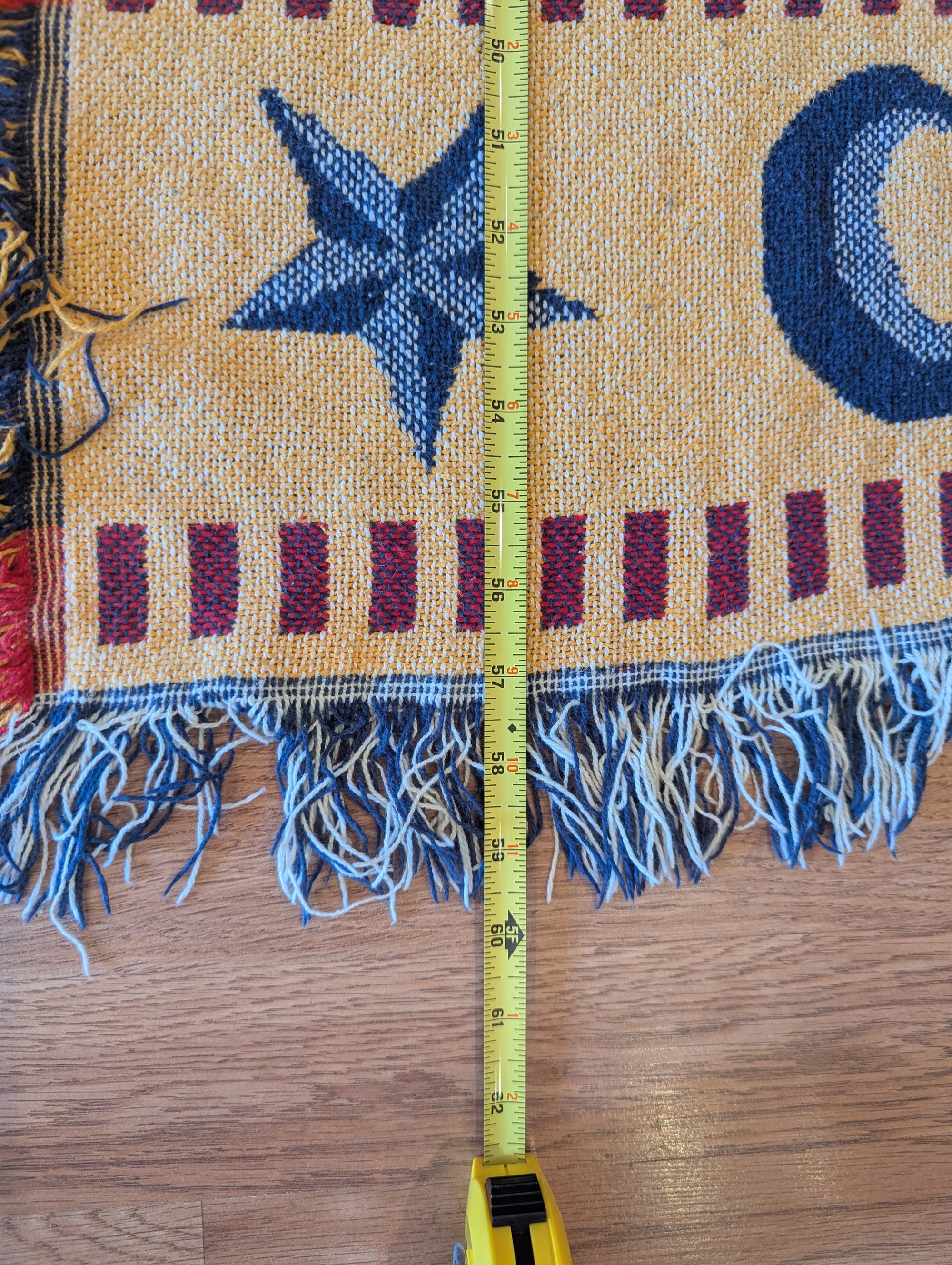 90s Celestial Tapestry Throw Blanket