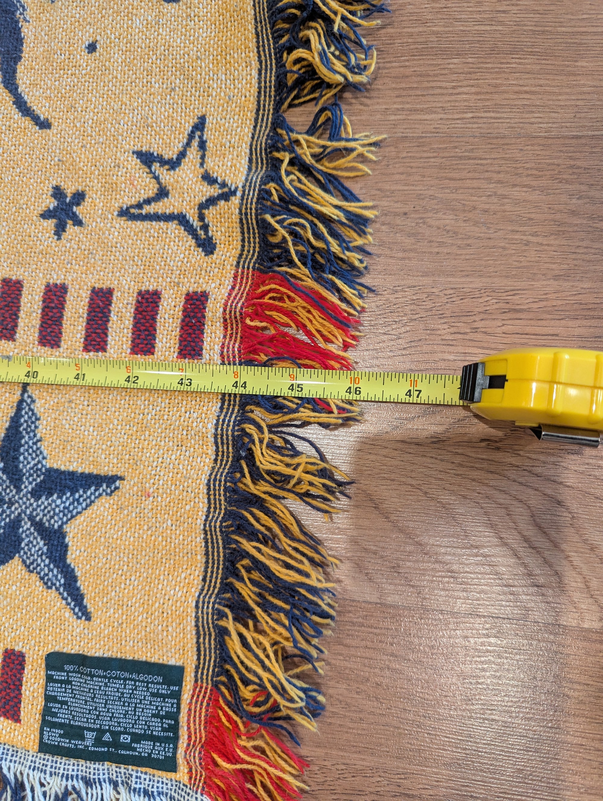 90s Celestial Tapestry Throw Blanket