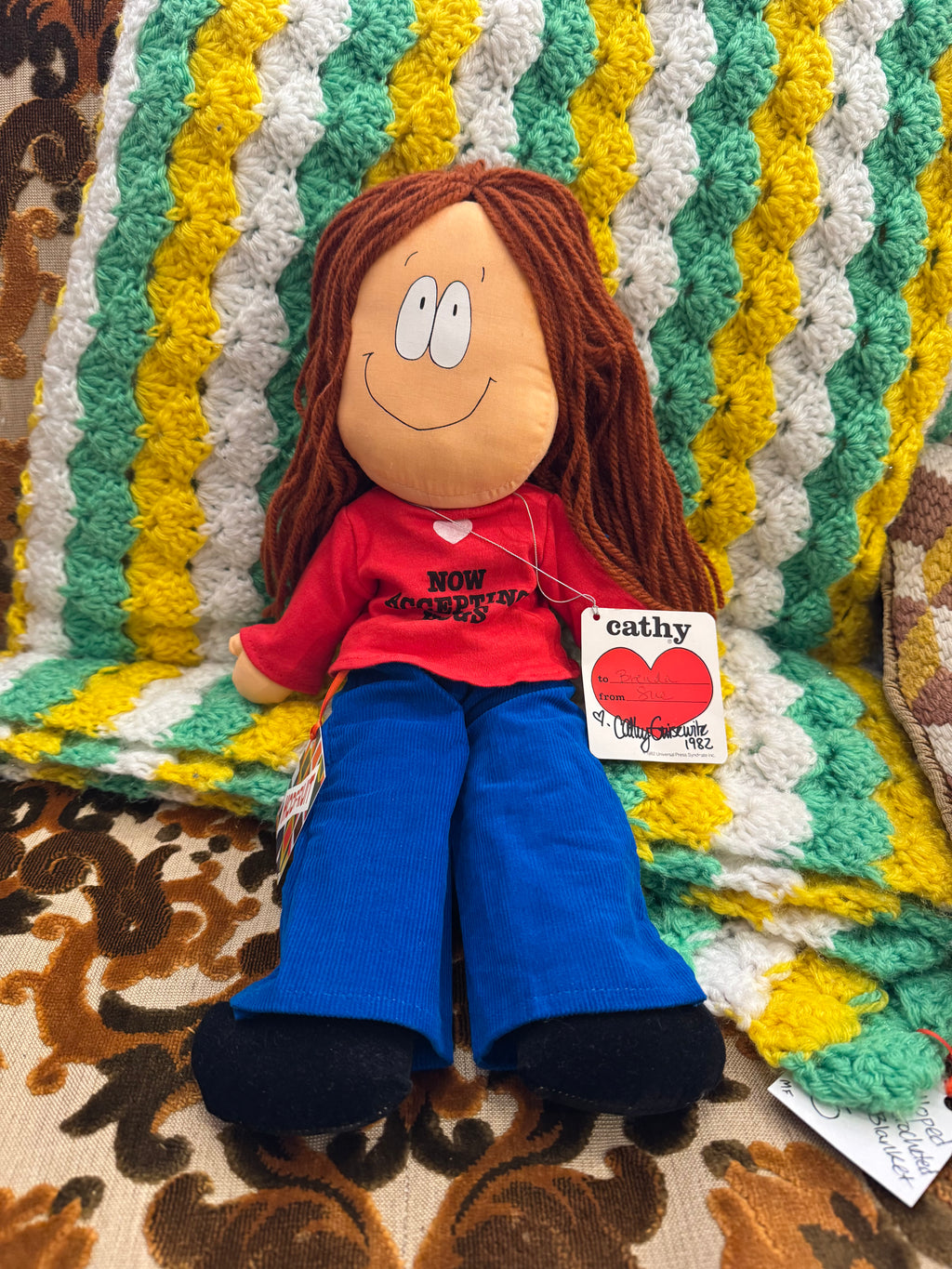 Cathy Doll w/ Autographed Tag by Cathy Guisewite