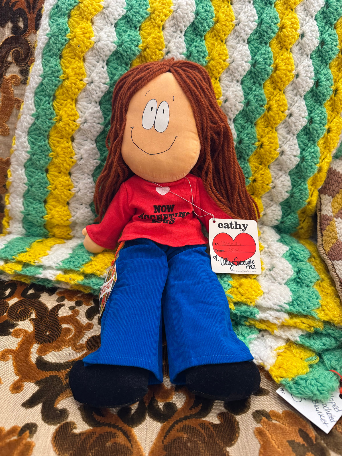 Cathy Doll w/ Autographed Tag by Cathy Guisewite