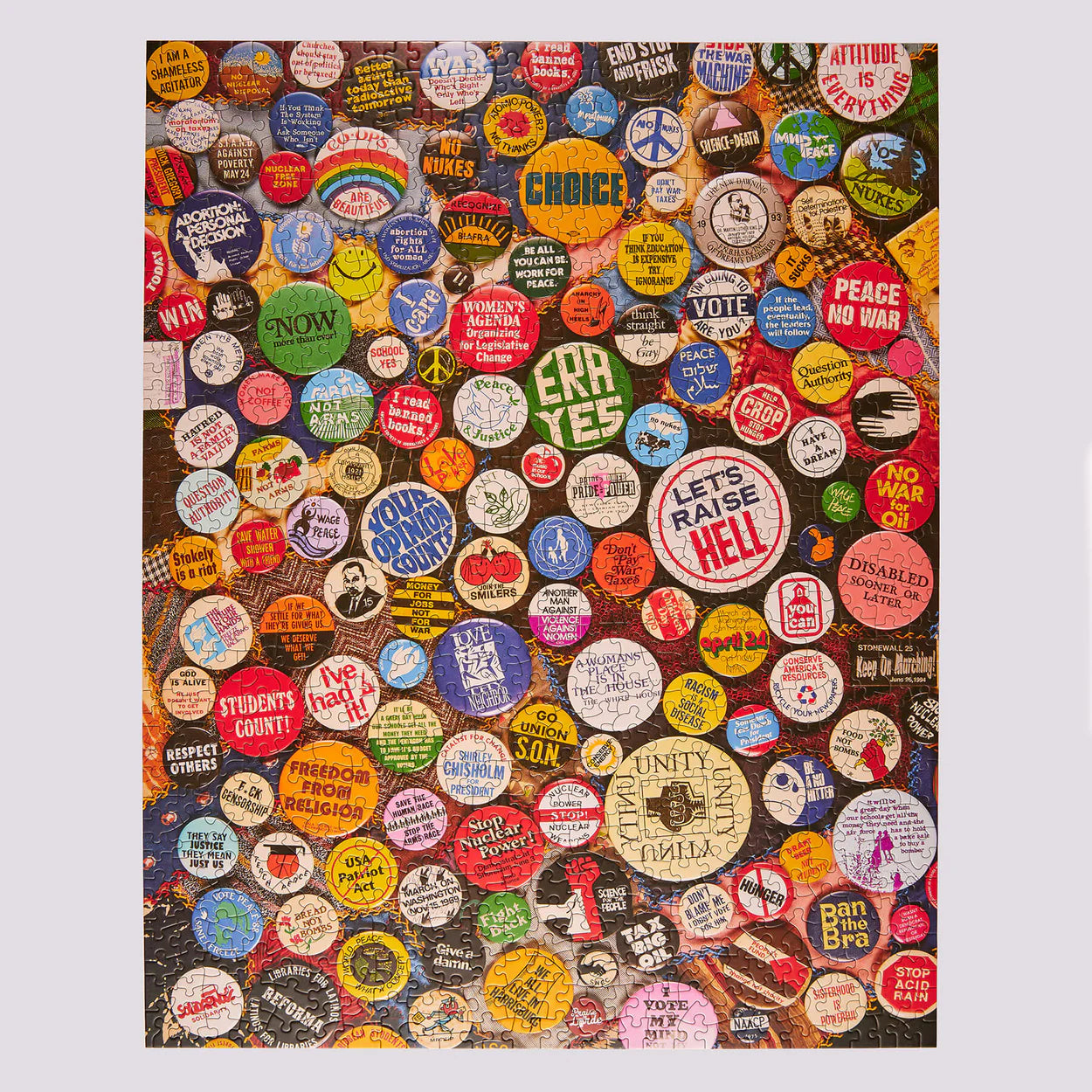 Pieceful Protest Puzzle by Le Puzz