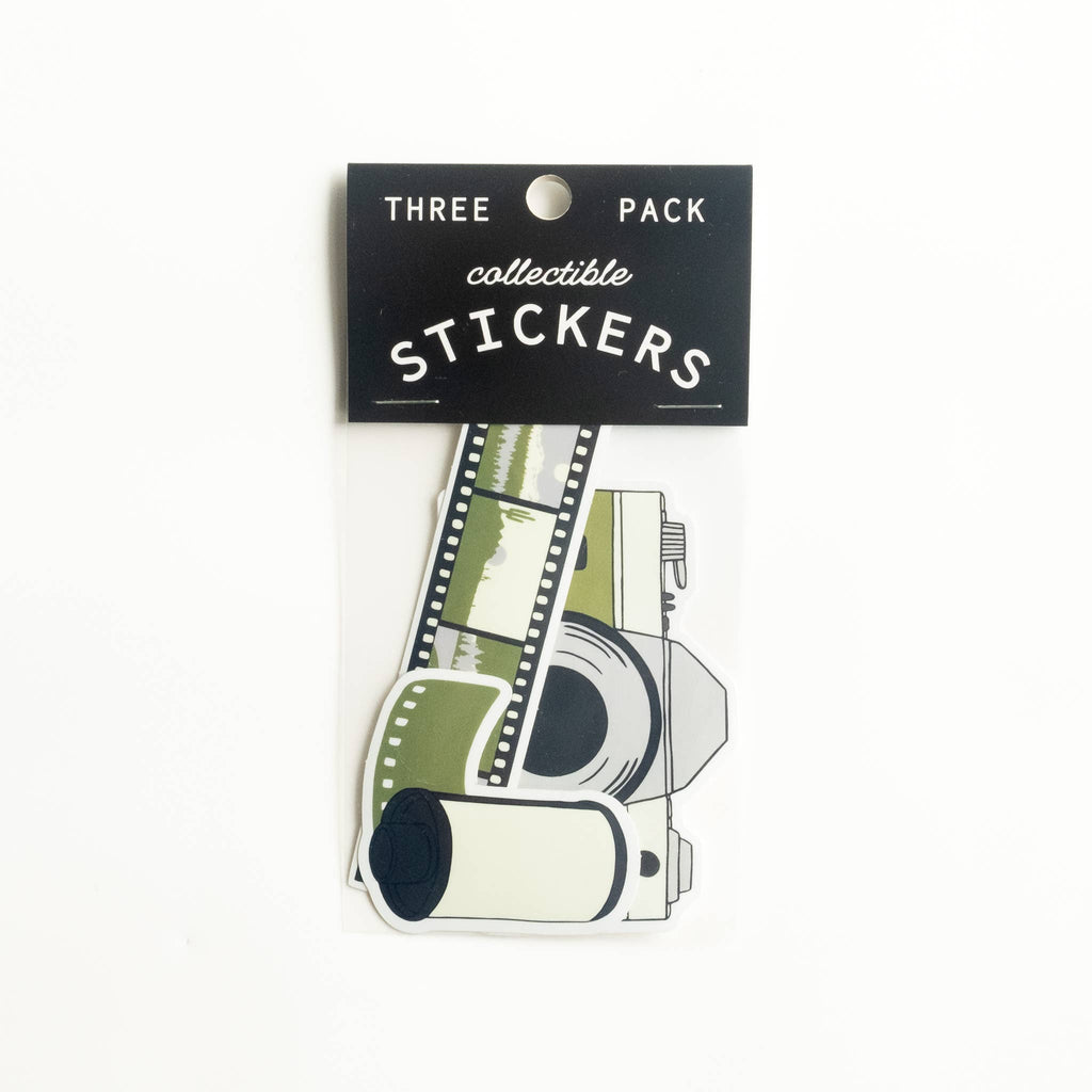 Film Photography Vinyl Sticker Three-Pack