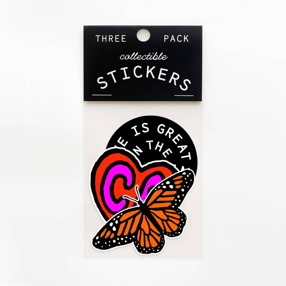 California 01 Vinyl Stickers - Three Pack