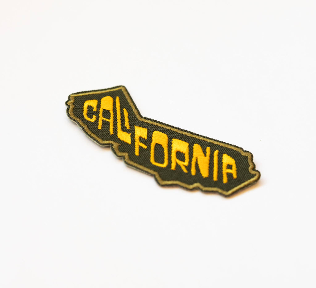 California State Embroidered Iron on Patch