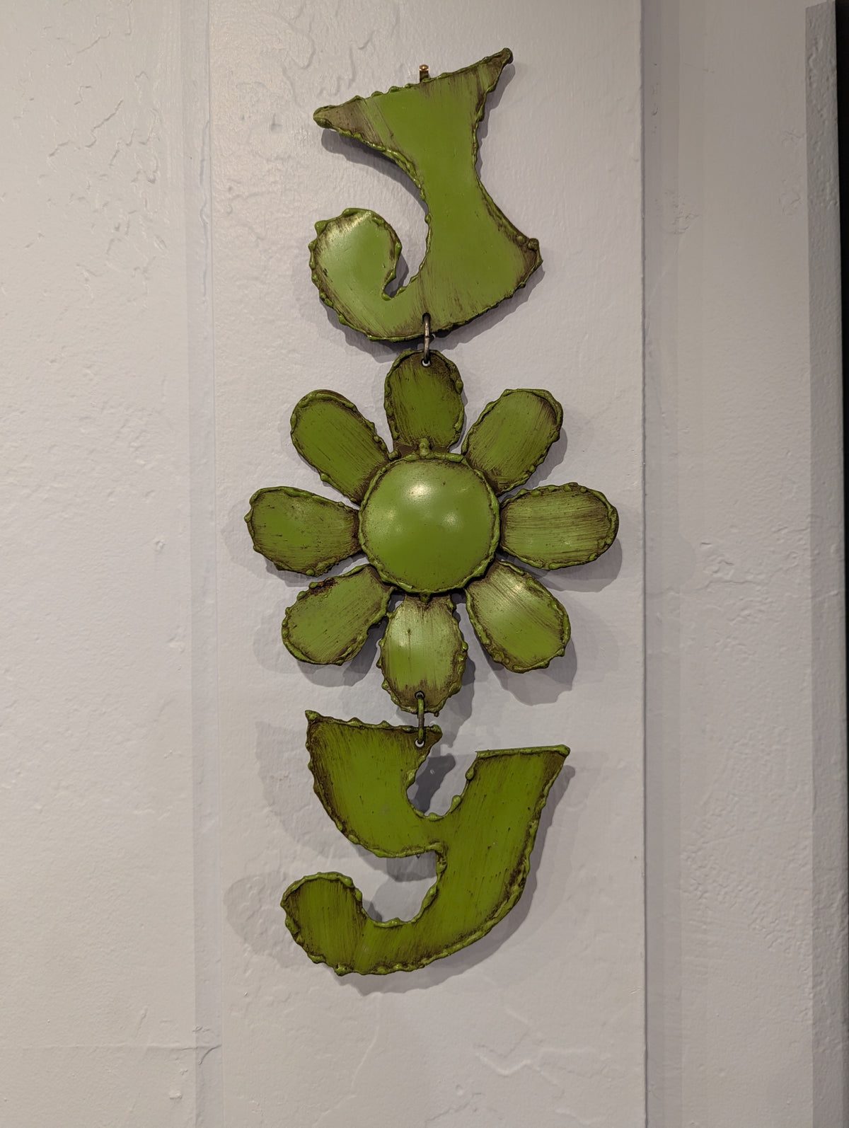 Jack Hanson Flower Power 'Joy' Hanging Sign