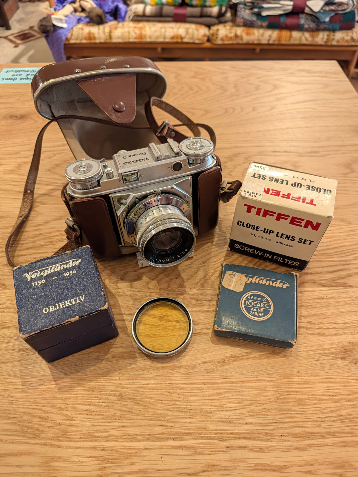 Voigtlander Prominent Rangefinder Camera Set