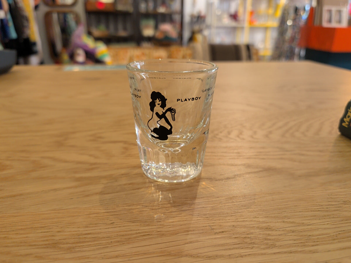 1960s Playboy Shot Glass