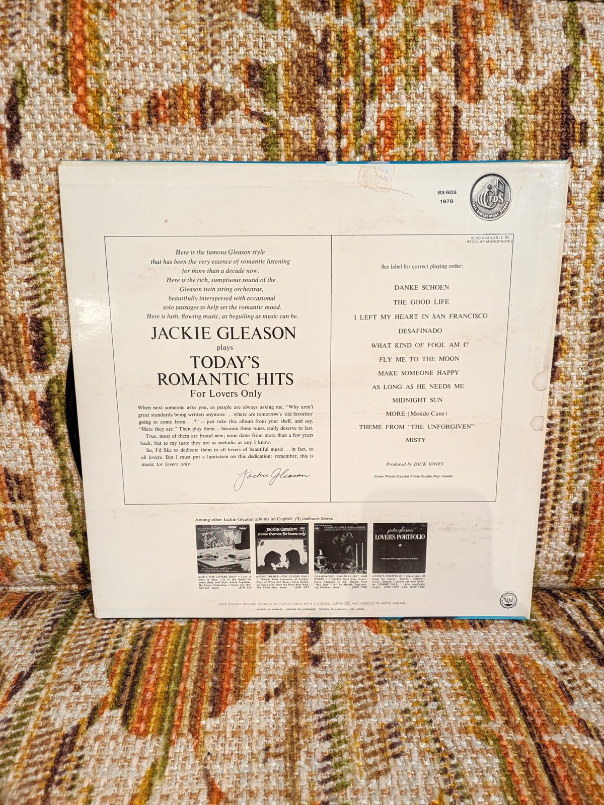 Today's Romantic Hits - Jackie Gleason