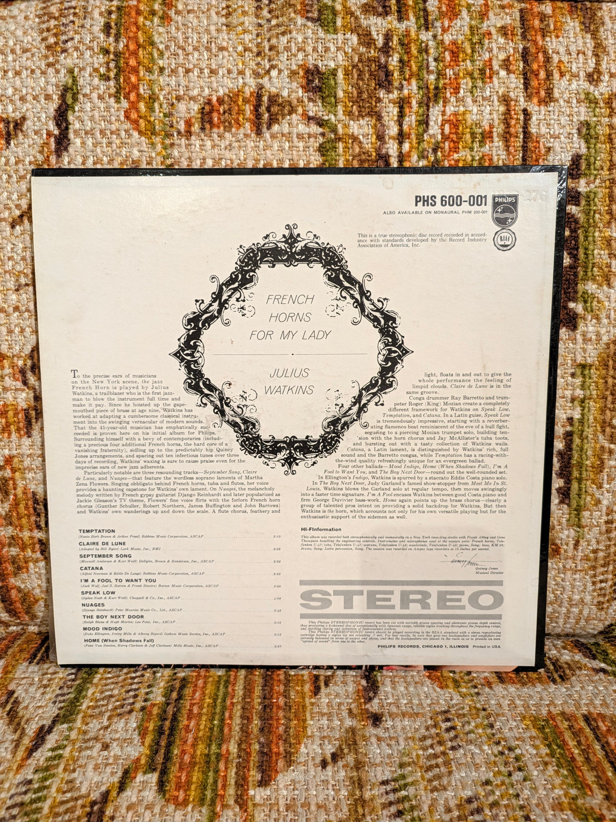 French Horn for My Lady - Julius Watkins