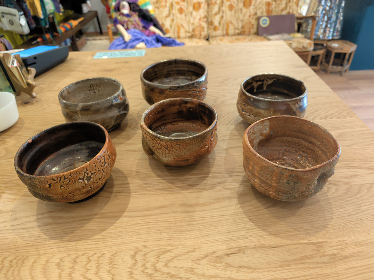 Shino Glazed Bowl by Dana Goforth