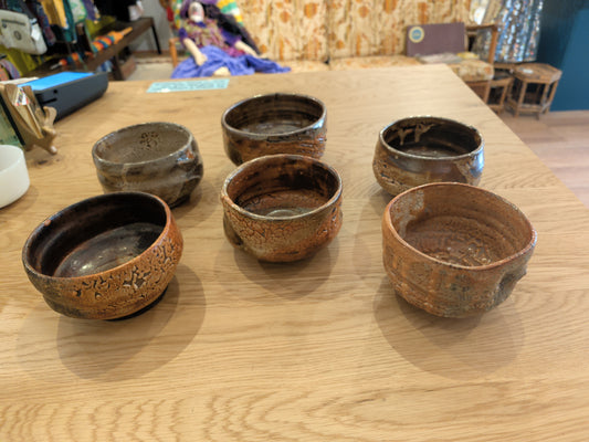 Shino Glazed Bowl by Dana Goforth