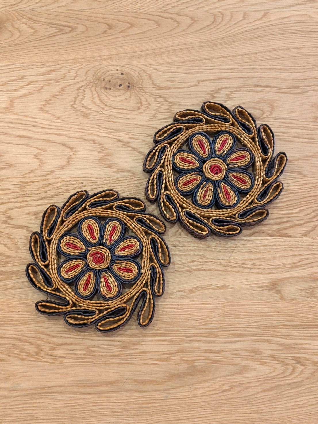 Flower Straw Trivet