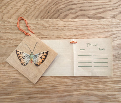 Wood Veneer Bridge Tally Cards (16)