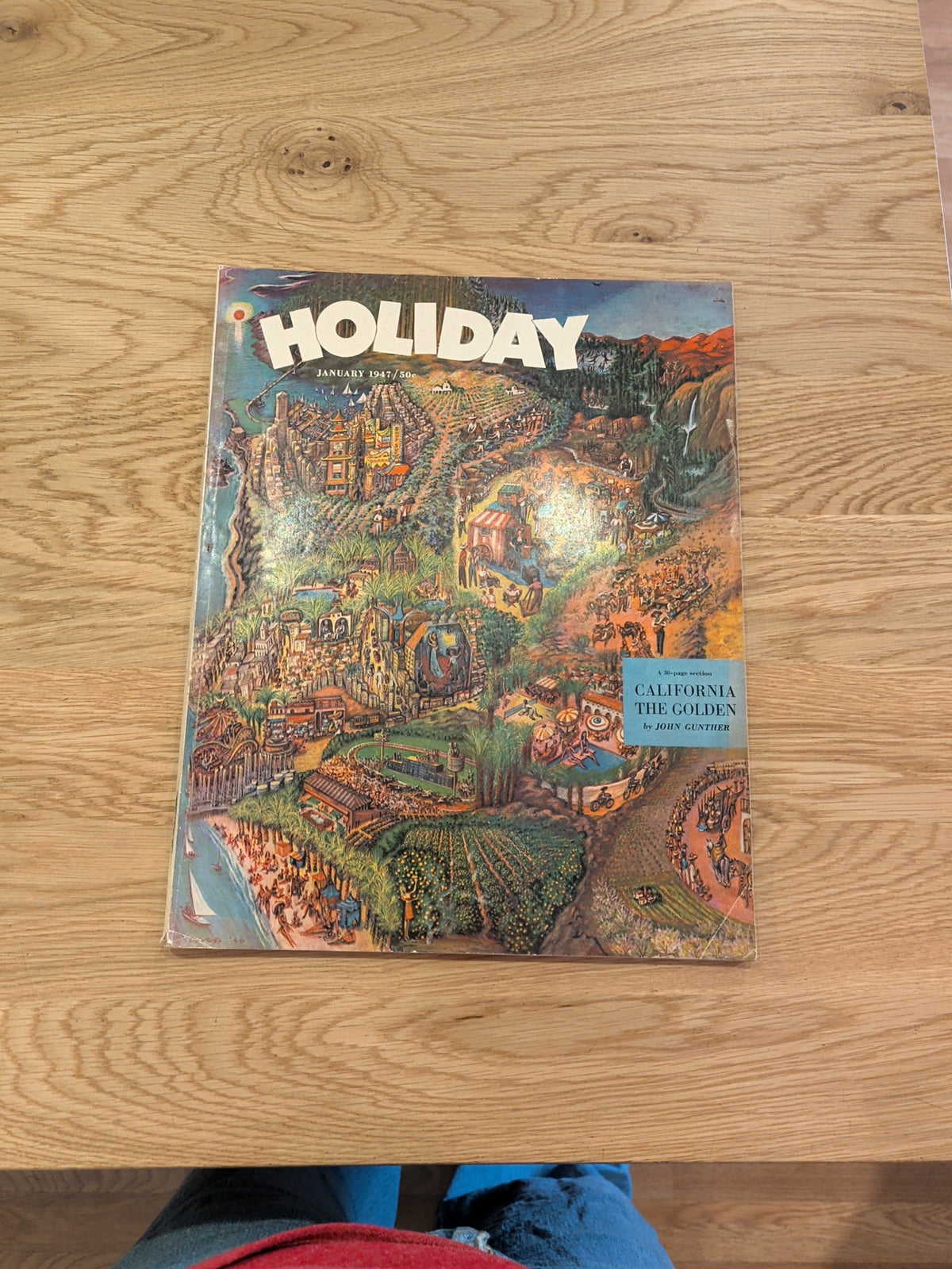 Holiday January 1947 California Issue