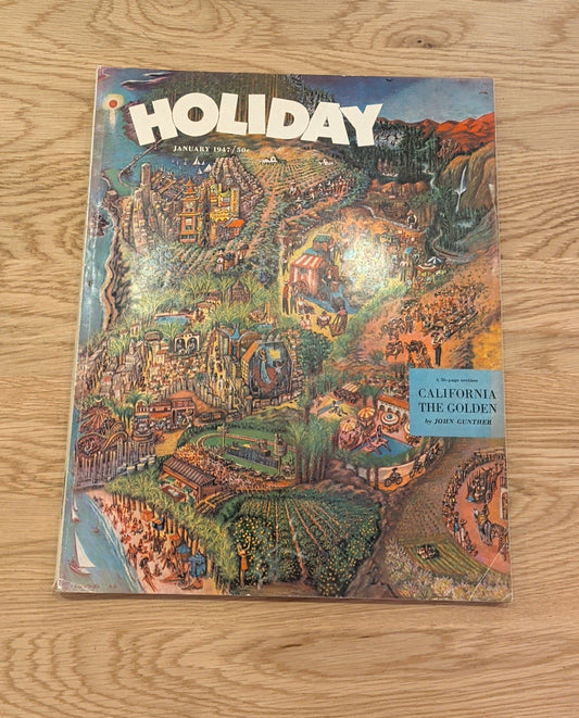 Holiday January 1947 California Issue