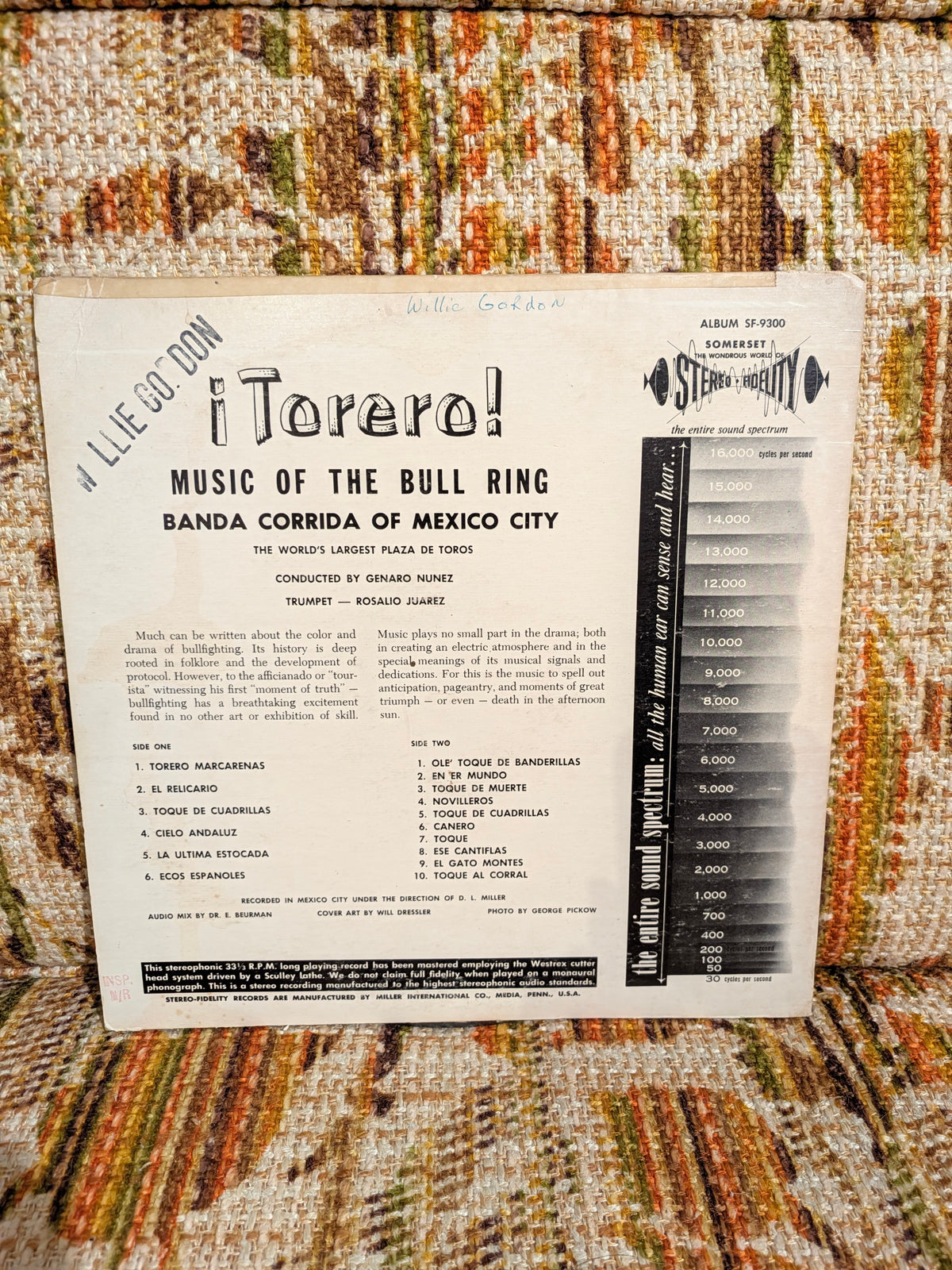 Torero! Music of the Bull Ring - Banda Corrida of Mexico City