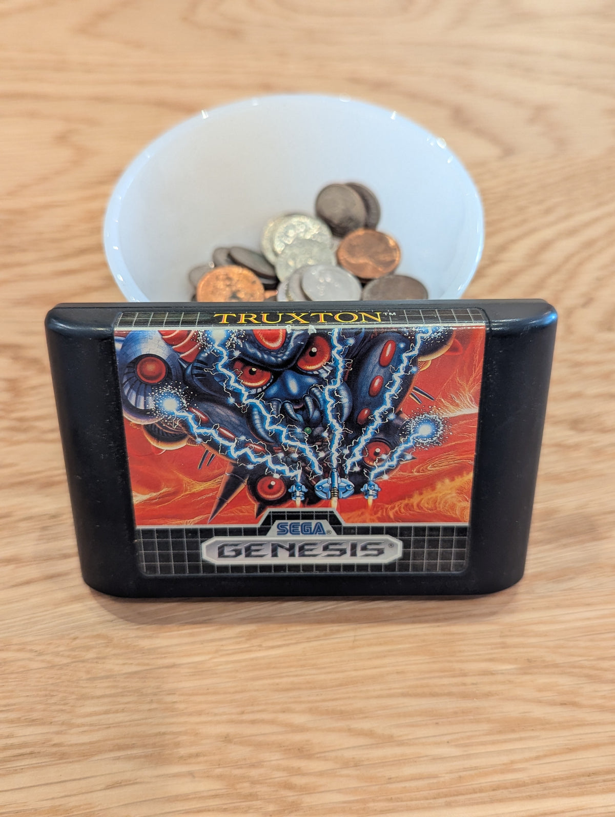 Truxton Sega Genesis Game (Tested)