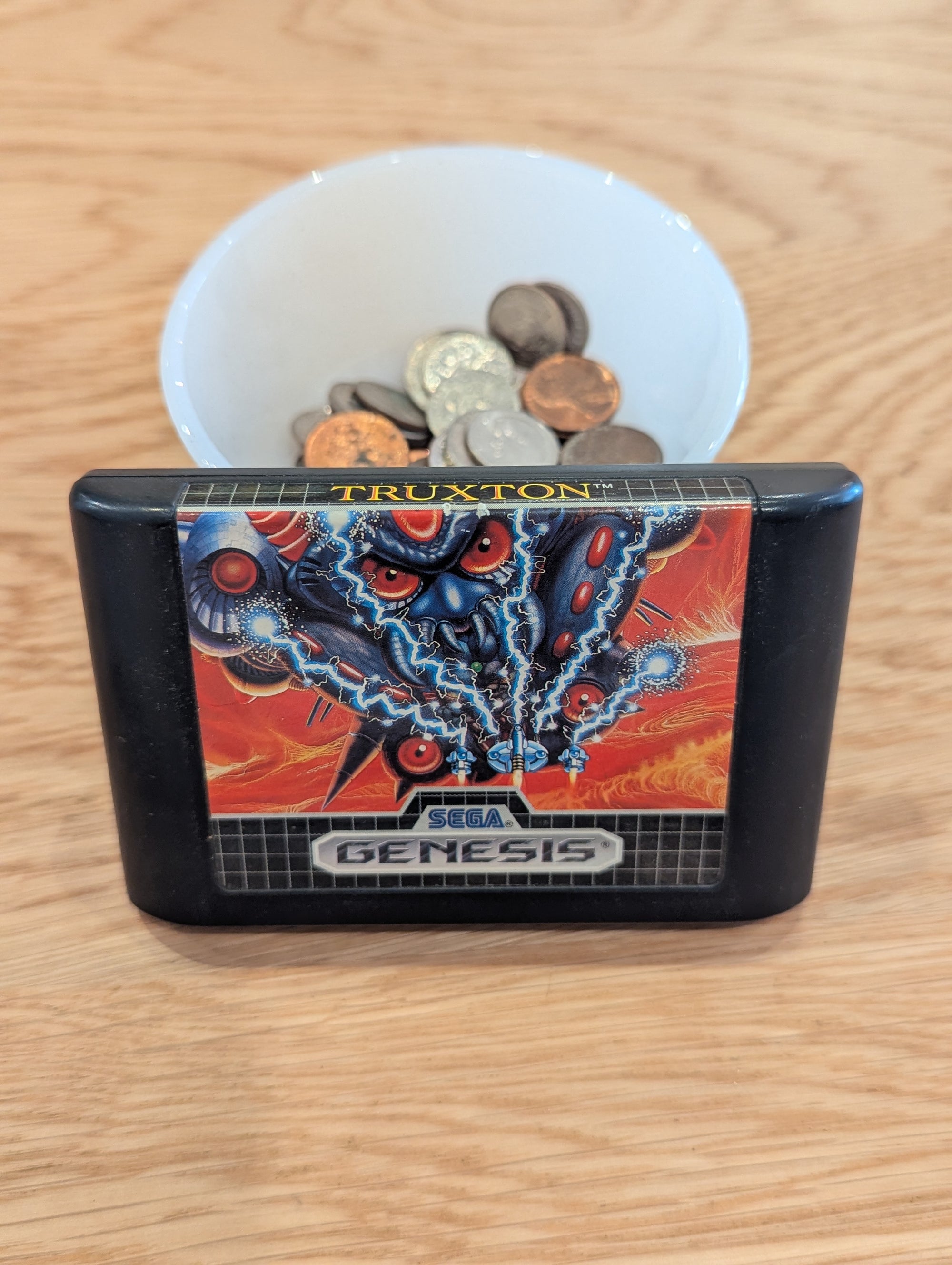 Truxton Sega Genesis Game (Tested)